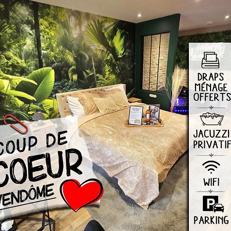 Appartement Chambre Cosy - Jacuzzi - Little Room Vendome Ngoại thất bức ảnh