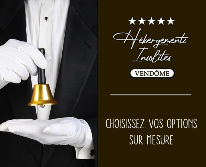 Appartement Chambre Cosy - Jacuzzi - Little Room Vendome Ngoại thất bức ảnh